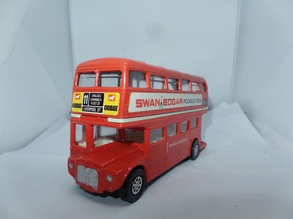 Corgi 469 1/64 London Transport Routemaster Bus  Swan & Edgar Piccadilly 11 Liverpool St UB